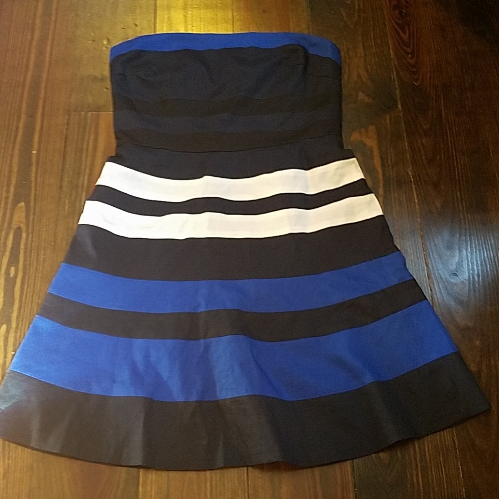 Cute DKNY Summer Dress Block Colors